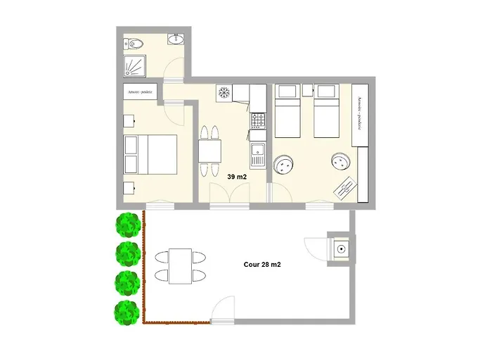 Nyaraló ***maison De 38m² -400m Plage- Avec Jardin***