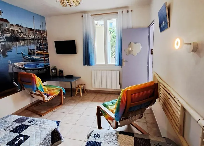 ***maison De 38m² -400m Plage- Avec Jardin*** *