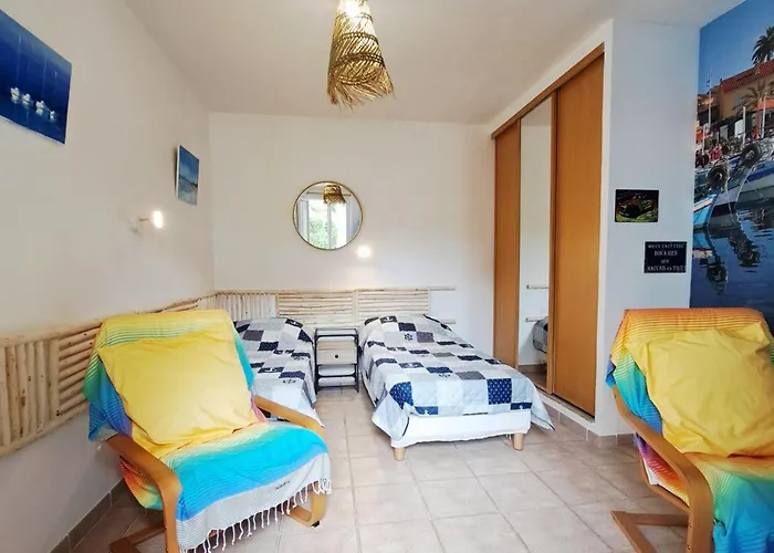 ***maison De 38m² -400m Plage- Avec Jardin*** Nyaraló *